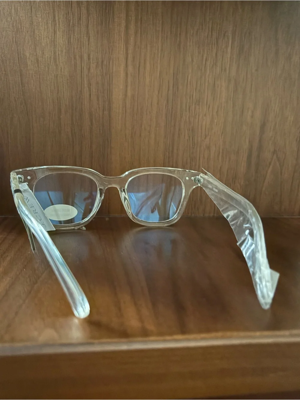 J. Crew Clear Frame Blue Light Protection Glasses